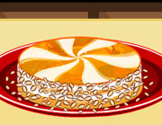 Apricot Almond Swirl Ice Cream Pie